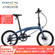 大行折叠自行车 20英寸9速碟刹D9海豚铝合金车架成人运动单车 ECA093 蓝色