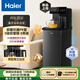 海尔茶吧机饮水机家用抑菌管路 壶满即停每5℃可调茶吧柜饮水机一体 黑色 一体门 制热型 抑菌管路S13