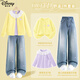 迪士尼（Disney）童装女童毛衣套装2026春季新款可爱公主风女孩衣服百搭儿童针织衫