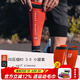 COMPRESSPORT腿套马拉松压缩护腿高筒跑步小腿套竞速男女护膝球袜R2V2护腿袜套 3.0红黑 T2(小腿围34cm-38cm)1对