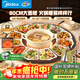 美的（Midea）小欢聚暖菜板加热板热菜板保温板 2000W电陶炉火锅家用旋转餐桌转盘政府补贴（圆形80CM）HBU80YH