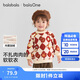 巴拉巴拉balaOne童装儿童卫衣宝宝2025冬装加绒休闲印花上衣209425121201