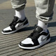 耐克（NIKE）休闲鞋男鞋女鞋2026新款低帮运动鞋Air Jordan 1 AJ1板鞋篮球鞋 553558-040 黑/微粒灰 41