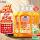 Lvbai地板清洁剂瓷砖清洁剂 拖地清洁液木地板砖石材抑菌去污500ml*4瓶