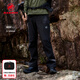 猛犸象（MAMMUT）Runbold 男士户外徒步弹力舒适保暖防泼水抓绒软壳裤 黑色 50
