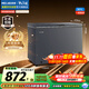 美菱（MeiLing）301升减霜84.1%大容量家用冰柜冷藏冷冻转换冷柜雪糕冰柜一级能效卧式冰箱BC/BD-301DT灰国家补贴