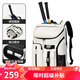 高尔夫（GOLF）双肩包男士网球背包羽毛球包有独立鞋仓学生书包旅行背包女 白色