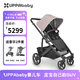 UPPAbabyCRUZ婴儿车高景观婴儿推车双向 可坐可躺 易折叠 宝宝手推车 【CRUZ V2+】灰粉色-新品升级
