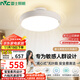 雷士（NVC）LED照明无叶风扇灯隐形吊扇客厅卧室餐厅儿童房39瓦宝宝风包安装
