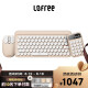 洛斐（LOFREE） 奶茶无线蓝牙机械键盘鼠标小键盘套装 DOT圆点Mac电脑办公笔记本手机 奶茶