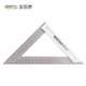 麦思德（MASTERPROOF）测量三角尺子 不锈钢角尺 木工直角尺 拐角尺 高精度量角器 三角尺