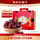 京鲜生 智利Santina车厘子巨无霸3J级5斤礼盒果径约30-32mm【赠送卡尺】