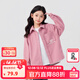 左西女童衬衫加绒儿童复古灯芯绒加厚2025新款女孩摇粒绒保暖衬衣 粉色 加绒 130 建议身高130cm左右
