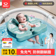 西哈泳士免充气婴儿游泳圈0-12个月新生儿的泳圈宝宝躺圈安全防侧翻0-3岁 恐龙寻踪躺圈 40斤内