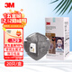 3M 9541V 9542V活性炭口罩 带呼吸阀防粉尘雾霾PM2.5飞沫颗粒物防异味工业粉尘口罩 9542V头戴式带阀20只