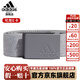 阿迪达斯 （adidas）高尔夫腰带男女士夏季户外帆布腰带休闲运动皮带免打孔可调节松紧 GQ8439 灰色 均码