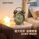 丽声（RHYTHM）闹钟超大音量静音走时儿童学生起床神器新款客厅石英钟座钟台钟轻奢静音坐钟办公室摆件儿童节礼物
