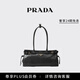 PRADA/普拉达【礼物】女士Prada Bonnie中号牛皮革手提单肩包 黑色