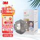 3M 9541V 9542V活性炭口罩 带呼吸阀防粉尘雾霾PM2.5飞沫颗粒物防异味工业粉尘口罩 9541V耳带式带阀20只