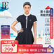 范德安（BALNEAIRE）高端连体裙式泳衣女防晒温泉度假抗氯显瘦塑身时尚保守 经典黑L