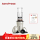 爱乐压（AEROPRESS）GO PLUS便携咖啡机车载手压浓缩萃取咖啡机手冲壶法压壶户外保温 奶油白咖啡机（含50张滤纸） 单咖啡机