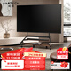 Brateck北弧(65-100英寸)电视移动支架可移动电视架落地电视机艺术架 电视支架 实木风壁挂架推车FS800MAX
