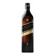 尊尼获加（JOHNNIE WALKER）品牌推荐 JOHNNIE WALKER 尊尼获加进口威士忌洋酒烈酒帝亚吉欧 尊尼获加醇黑黑方 700mL 1瓶 无盒