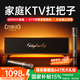 金运【25年顶配】家庭ktv唱歌全套设备k歌麦克风音响卡拉ok一体机电视手机点歌机蓝牙音箱功放机V1pro 【顶配版】K歌/电影双系统丨u段双麦