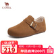 骆驼（CAMEL）松包2代全包勃肯鞋舒适深口鞋 L25W700108 驼色(全包绒里) 38