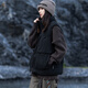 AOGZ工装羽绒马甲男女2025新款冬季 黑色 M