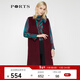 PORTS宝姿女装 秋季新品V领直身长款马甲LV9J028DZW002
