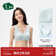 松山棉店【小棉花】大胸显小蕾丝内衣女纯棉大码文胸罩【新款】水绿色L