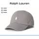 RALPH LAUREN拉夫劳伦男女同款520礼物棒球帽潮流舒适透气灰色均码
