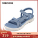 斯凯奇（Skechers）（SKECHERS）凉鞋女软底外穿运动凉拖鞋平底溯溪鞋沙滩鞋141451