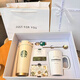 星巴克（Starbucks）杯子节日礼物不锈钢保温杯情侣对杯礼盒咖啡杯水杯伴手礼教师礼物 白金传承白礼盒