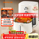 九阳（Joyoung）家用免翻面6L大容量 空气炸锅 蒸汽嫩烤蒸烤炸一体机 多功能电炸锅 金属内腔不粘锅 KL60-V575