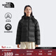 北面（The North Face）羽绒服女Hydrenalite防泼溅600蓬鹅绒填充保暖25秋冬上新|8ENC JK3/宇宙黑 XL /170