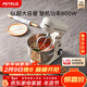 柏翠（petrus）厨师机和面机揉面机打蛋器轻音全自动多功能搅拌面包家用小型PE4633  新年礼物