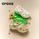 卡骆驰（CROCS）厚底云朵洞洞鞋沙滩鞋|206750 骨白色-2Y2 37/38(240mm)