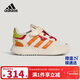 阿迪达斯（adidas）童鞋26新年款儿童运动鞋男女宝宝小童三叶草F2魔术贴跑步鞋KI1511