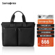 新秀丽（Samsonite）男士商务手提包13.3英寸电脑包牛皮革出差公文包新年礼物TN6