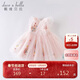 戴维贝拉（DAVE＆BELLA）夏装女童连衣裙宝宝洋气公主裙蓬蓬裙儿童裙子粉色