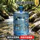 日本品质水桶手提式加厚家用储水桶净水桶矿泉水饮水机7.5L桶装水空桶食品PC户外 加厚进口PC新料蓝色3.78升
