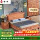 一善一品 红木家具 缅甸花梨（学名：大果紫檀）中式古典大床实木双人床主卧大床 选纹路预付款 款清发货