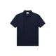 BURBERRY巴宝莉新款男士纽扣下格纹短袖polo衫80843991/81123961蓝M