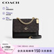 蔻驰（COACH）【品牌直供】女士小号印花风琴包单肩斜挎包CW206女神节礼物