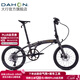 大行（DAHON）20英寸11速运动折叠自行车男女通用城市轻量化铝合金折叠车PKA015 消光灰【油碟】