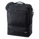 SANWA SUPPLY 多功能收纳笔记本电脑包 双肩背包单肩手提包 日常通勤商务包3WAY23BK 黑色 15.6英寸