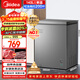美的（Midea）143L单温家用冰柜减霜冷藏冷冻柜两用小冰柜一级能效节能冷柜小型冰箱BD/BC-143KMF(E)国家补贴