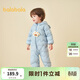 巴拉巴拉童装婴儿连体衣轻薄羽绒服宝宝衣服2025冬装抱衣爬服男童女童萌趣
